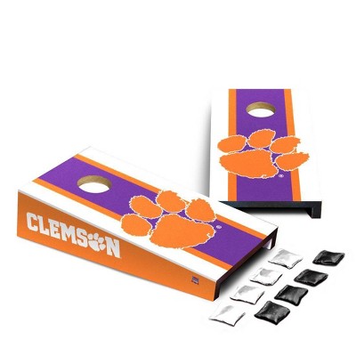 NCAA Clemson Tigers Desktop Cornhole Board Set