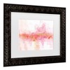 Trademark Fine Art - Lisa Audit Rainbow Seeds Abstract Gold Matted Framed Art - 3 of 4