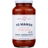 Yo Mama's Foods Rose Wine Pasta Sauce - Case of 6/25 oz - 2 of 4
