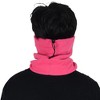 Anna-Kaci Men's Winter Neck Warmer Fleece Gaiter Neck Cover Balaclava Outdoor Windproof Face Cover Mask - 3 of 4