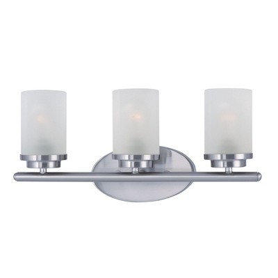 Maxim Lighting Corona 3 - Light Vanity in  Satin Nickel