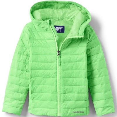 Lands' End Kids Thermoplume Packable Hooded Jacket - Medium - Blue Galaxy  Space : Target