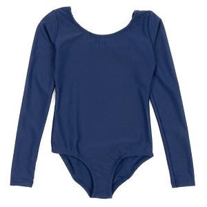 Leveret Girls Long Sleeve Leotard - 1 of 4