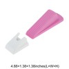 Unique Bargains Door Stop Door Stop with Storage Box TPR 4.88"x1.38"x1.38" 1 Pc - 3 of 4