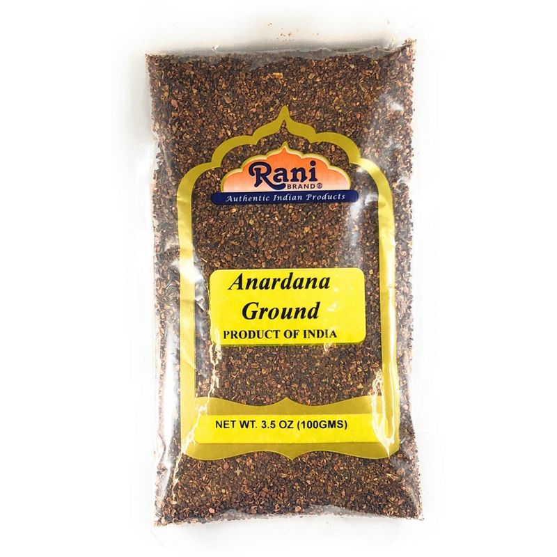 Anardana (Pomegranate) Ground - 3.5oz (100g) - Rani Brand Authentic Indian Products, 1 of 3