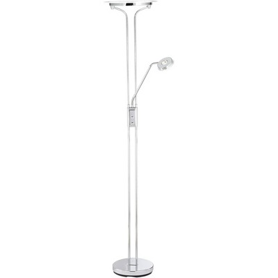 Led Torchiere Floor Lamp Target, Floor Lamp With Reading Light Dimmable