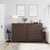 Whizmax Dresser for Bedroom, Wood Dresser Organizer, 5 Drawer Dresser with Deep Space, Storage Cabinet for Entryway, Hallway, Home Office - 2 of 4