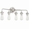 Craftmade Lighting Bridgestone 5 - Light Vanity in  Brushed Polished Nickel - 3 of 4