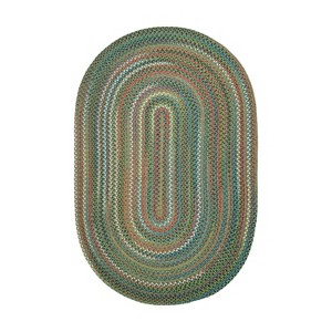 Rhody Rug Country Gem Rug - Indoor and Outdoor Handmade Braided Rug - 1 of 4