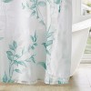LunaLulinlk Burnout Printed Shower Curtain Seafoam 72x72" - 2 of 4