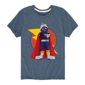 Boys' - Sesame Street - Super Grover Short Sleeve Graphic T-Shirt - 1 of 4