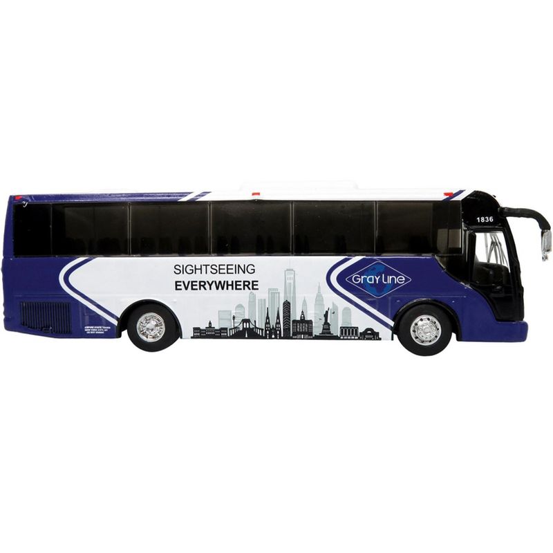 TEMSA TS 35E Bus New York City Gray Line "Sightseeing Everywhere - Big Apple Tour" 1/87 Diecast Model by Iconic Replicas, 2 of 4
