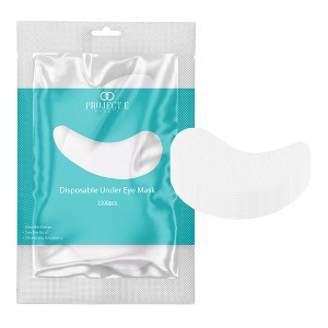 Project E Beauty 1000pcs Disposable Under Eye Pads Cotton | Disposable Eye Patches | DIY Lotion Serum Toner Eye Mask | Skincare - 1 of 4