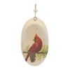 Wood Cardinal Bird Tree Disc Ornament (Set of 24) - 3 of 4