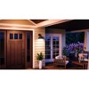 Urban Ambiance Luxury Hammered Outdoor Wall Light,  10-3/8" x 12",  Olde Bronze Finish, UHP1176 - 2 of 4