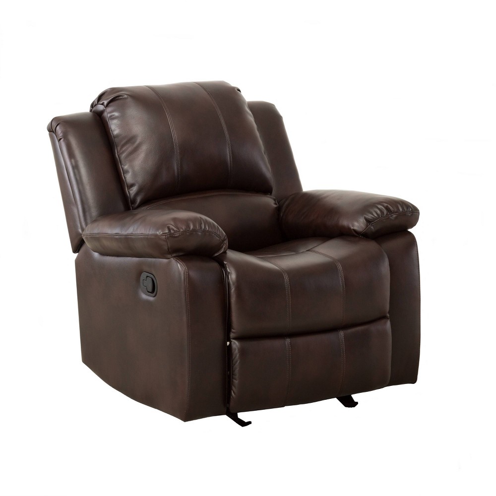 Photos - Rocking Chair Comfort Pointe Clifton Recliner Burnished Brown