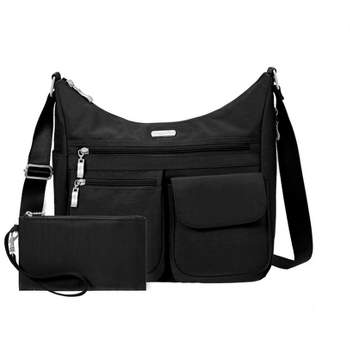 baggallini Triple Zip Crossbody Bag - TheAbundantTraveler