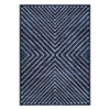 Modern Geometric Area Rug Farmhouse Stripe Area Rug Living Room Stain Resistant Non-Slip Carpet for Bedroom Dining Room - 3 of 4