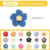 Unique Bargains Cotton Handmade DIY Floral Embroidered Applique Patches 50 Pcs - 2 of 4