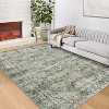Vintage Washable Rugs Living Room,Short Pile Area Carpet for Outdoor - 3 of 4
