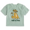 Disney Lion King Mickey Mouse Simba Baby T-Shirt Bike Shorts and Hat 3 Piece Newborn to Infant - 3 of 4