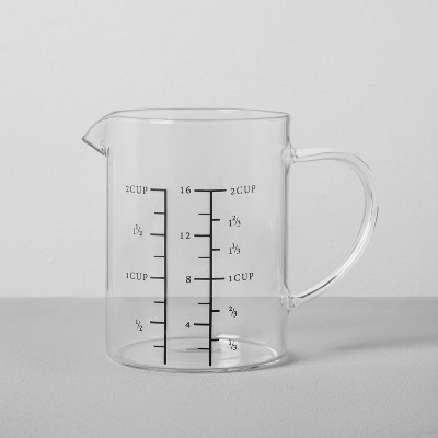 2 Cup Glass Measuring Pitcher - Hearth & Hand™ with Magnolia