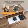 Wood 5 Drawers Dresser with Metal Handle for Bedroom Hallway and Entryway, Vintage - 4 of 4