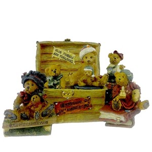 Boyds Bears 3.75 In Bailey's Ol' Trunk Bearstone Special Edition Animal Figurines - 1 of 4