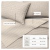 Reversible Honeycomb Waffle Garment Washed Cotton Quilt Set - Great Bay Home - 3 of 4