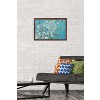 Trends International Almond Branches In Bloom by Vincent van Gogh Framed Wall Poster Prints - 2 of 4