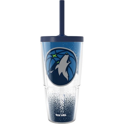 NBA Minnesota Timberwolves All Over Classic Tumbler with Straw Lid - 24oz