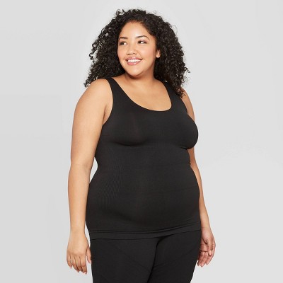 Women's Nursing Seamless Smoothing Tank - Auden™ Black 2X