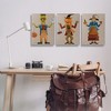 Stupell Industries Fun Halloween Friends 3pc Canvas Art Set, 24" x 36" - 2 of 4