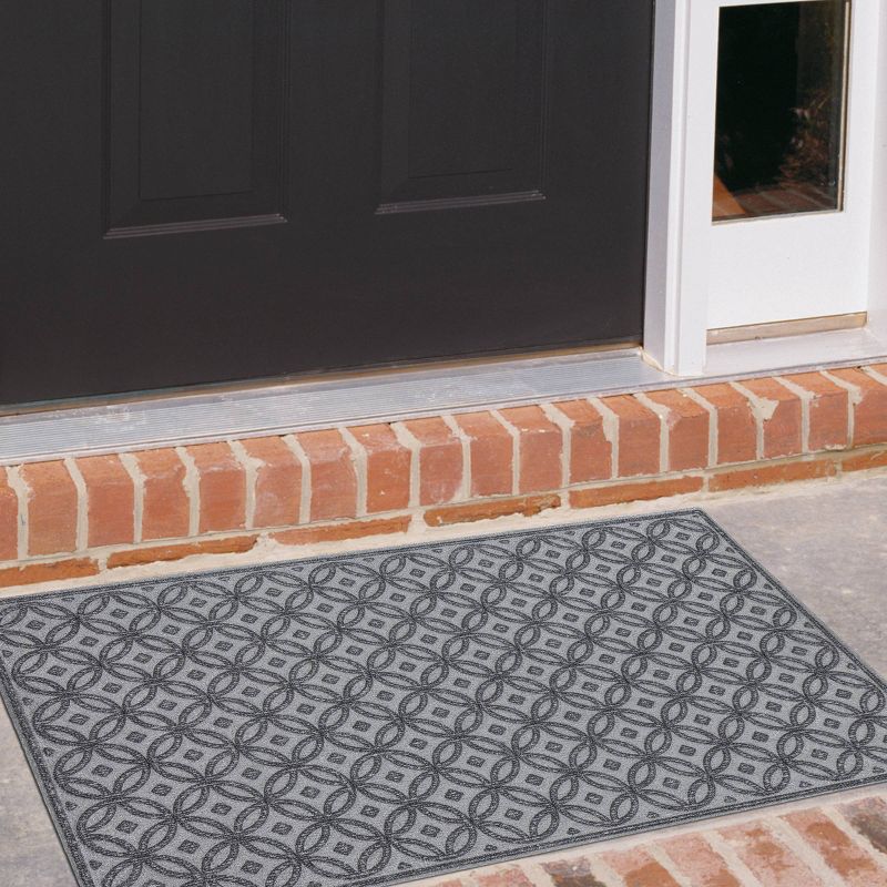 1'6"x2'6" Micro Loop Impressions Doormat Gray - Mohawk, 4 of 9