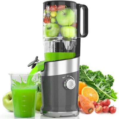 Ecoself Slow Juicer Machines, Cold Press Juicer 4.9" Extra Large Feed Chute for Whole Fruits and Vegetables & Easy Clean