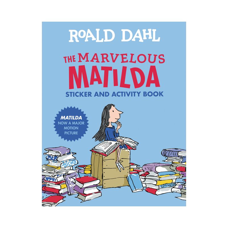 The Marvelous Matilda Sticker and Activity Book - by  Roald Dahl (Paperback), 1 of 2