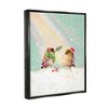 Stupell Industries Holiday Birds & Snowy Rainbow, 17'' x 21'' - 3 of 4