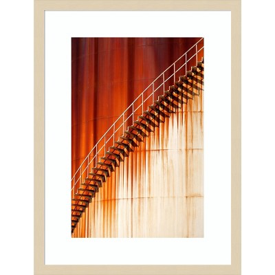 18" x 24" Art stairways by Marco Zeeman Framed Wall Art Print - Amanti Art