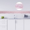 Unique Bargains Self Stick PVC Wall Paper Border for Kitchen Bedroom Decor - 4 of 4