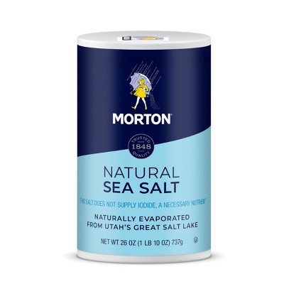 Morton All Purpose Sea Salt 26oz Target