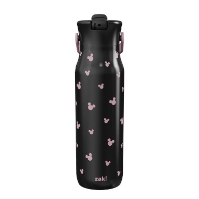 Zak Designs 32oz Stainless Steel Vacuum Insulated Water Bottle with Straw Lid Disney Mickey Mouse
