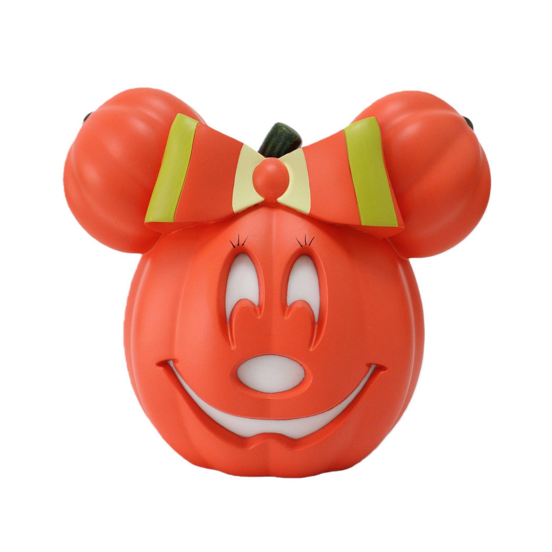 Disney Minnie Mouse 10" Halloween Pumpkin Light