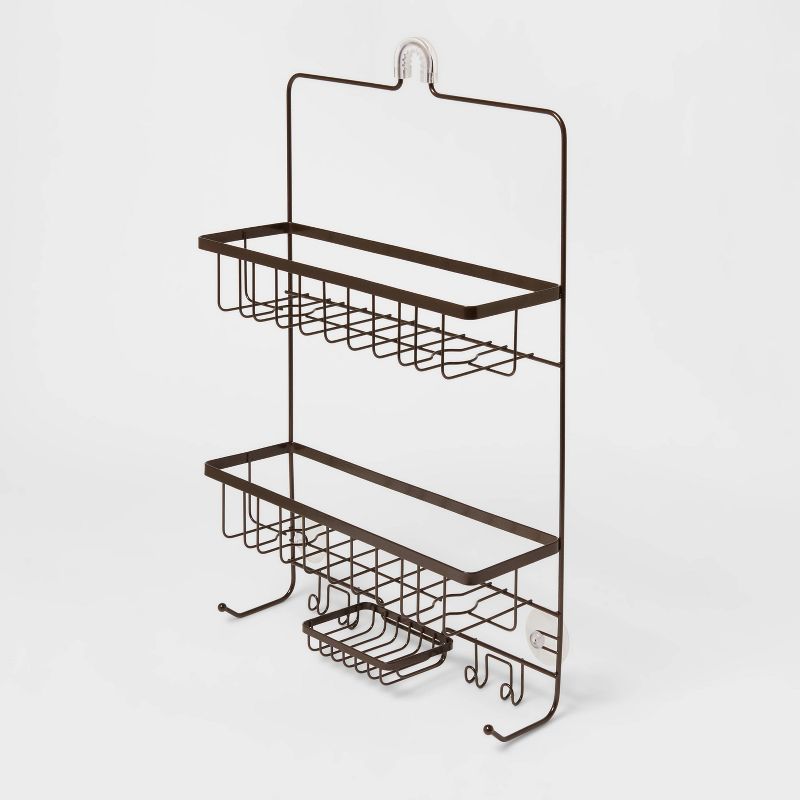 Large Bathroom Shower Caddy Bronze - Made By Design&#8482;, 3 of 4