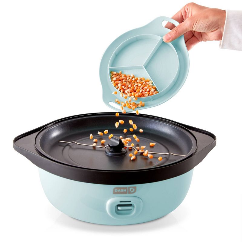 Dash 6qt SmartStore Stirring Popcorn Maker - Aqua, 6 of 15