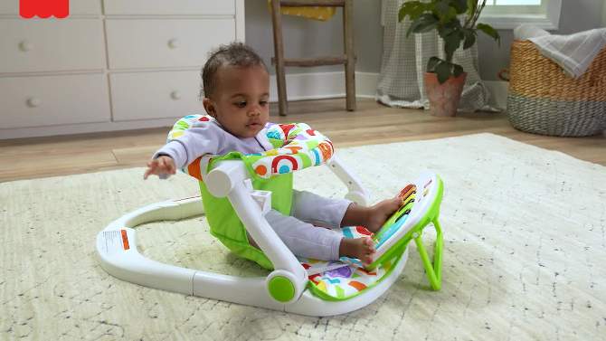 Fisher-Price Kick &#38; Play Deluxe Sit-Me-Up Infant Seat, 2 of 8, play video