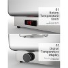 2 Pack Electric Chafing Dish Buffet Set, 9QT Food Servers and Warmers, Stainless Steel Commercial Catering Food Warmers for Party Wedding Banquet - 2 of 4