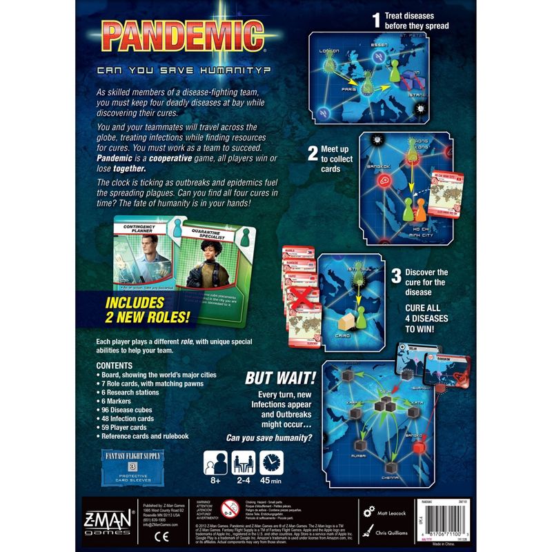 Pandemic Board Game, 4 of 11