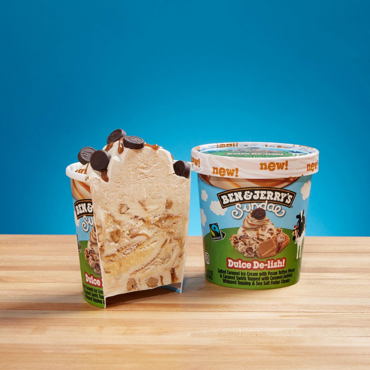 Ben & Jerry's Dulce Delish Sundae - 14.44 fl oz: Fair Trade Certified - thumbnail 4