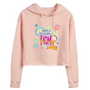 Women's - Nickelodeon - Mother's Day Cropped Graphic Hoodie - 1 of 3