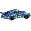 1975 Porsche 911 Carrera RSR 3.0 #6 "Kremer Racing - Wallys Jeans" Blue 1/64 Diecast Model Car by Paragon - 4 of 4